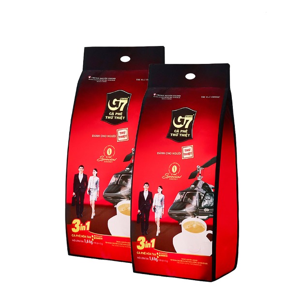 [대용량특가] G7 3IN1 커피믹스 16g X 100개입 2개 (총200개입) 베트남PKG (내수용)